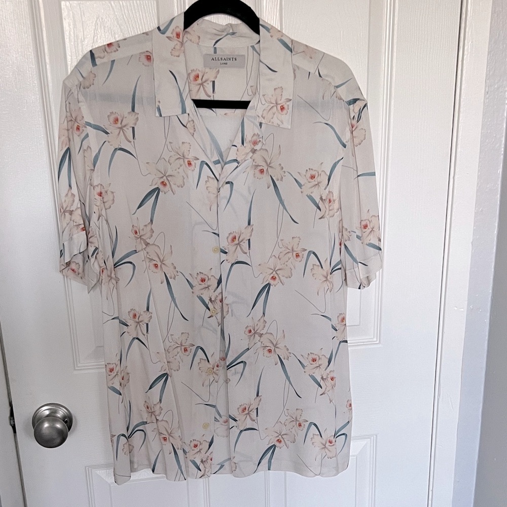 All Saints Button Down Shirt